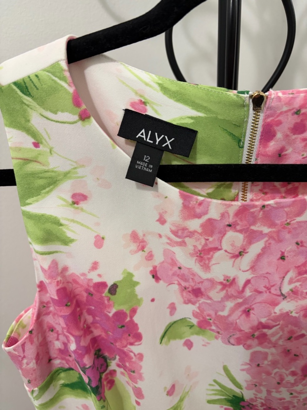 Alyx Pink & Green Floral Midi Dress - Picture 4 of 7